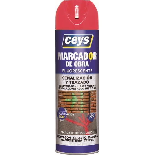 CEYS MARCADOR OBRA CAJA MIXTA 500ML 18U